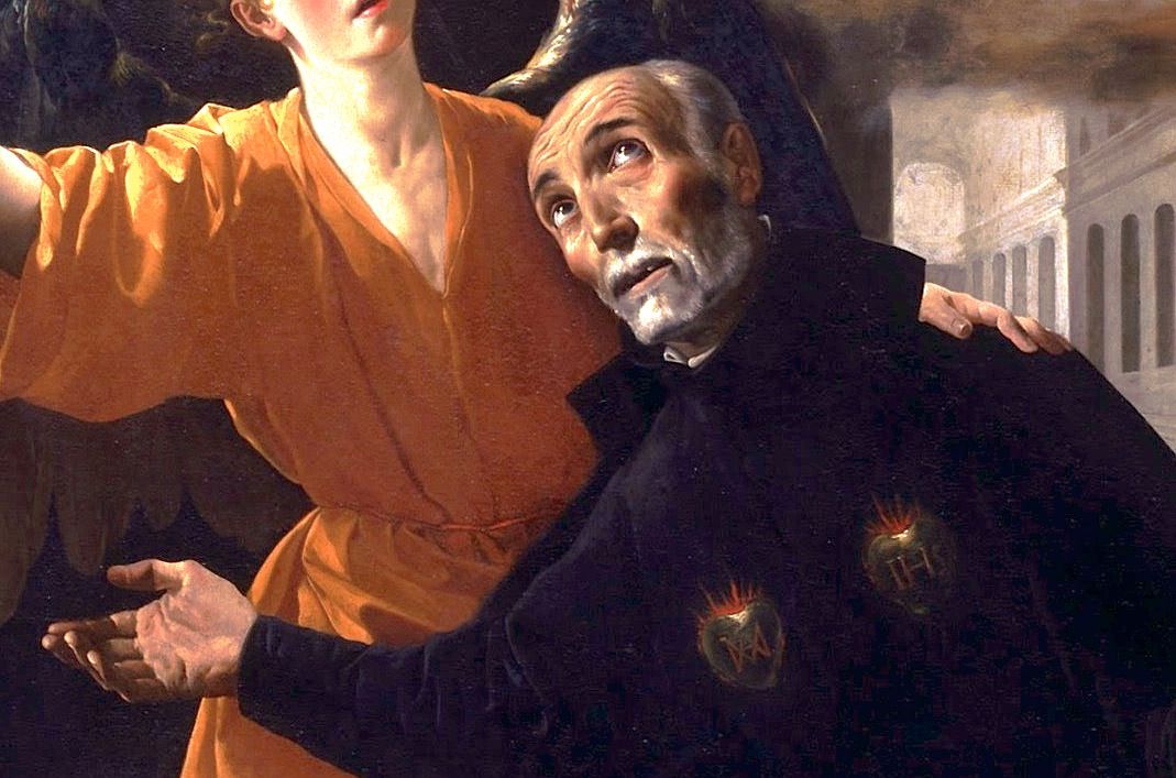San Alonso Rodríguez representado en una obra de Francisco de Zurbarán.