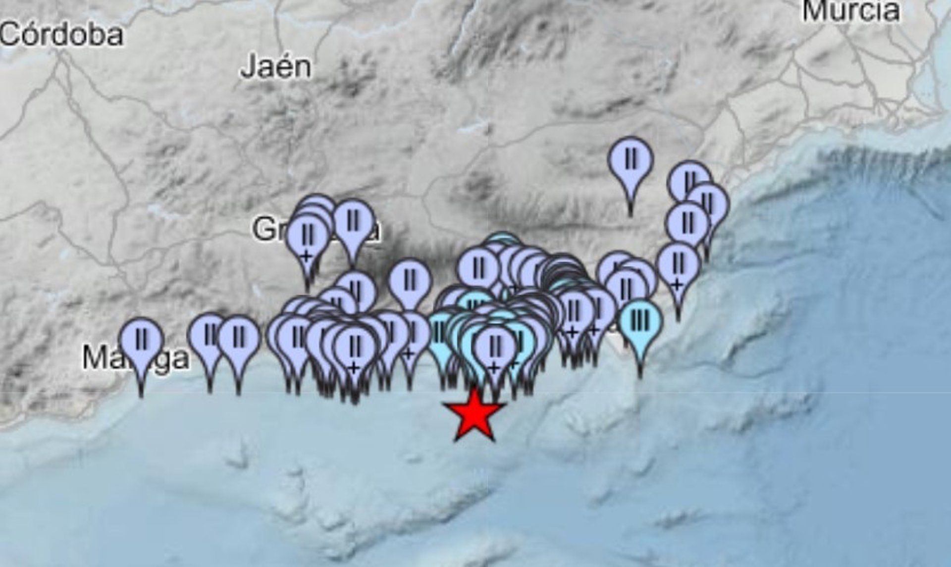 Terremoto de 4,2 grados frente a las costas de Almería.