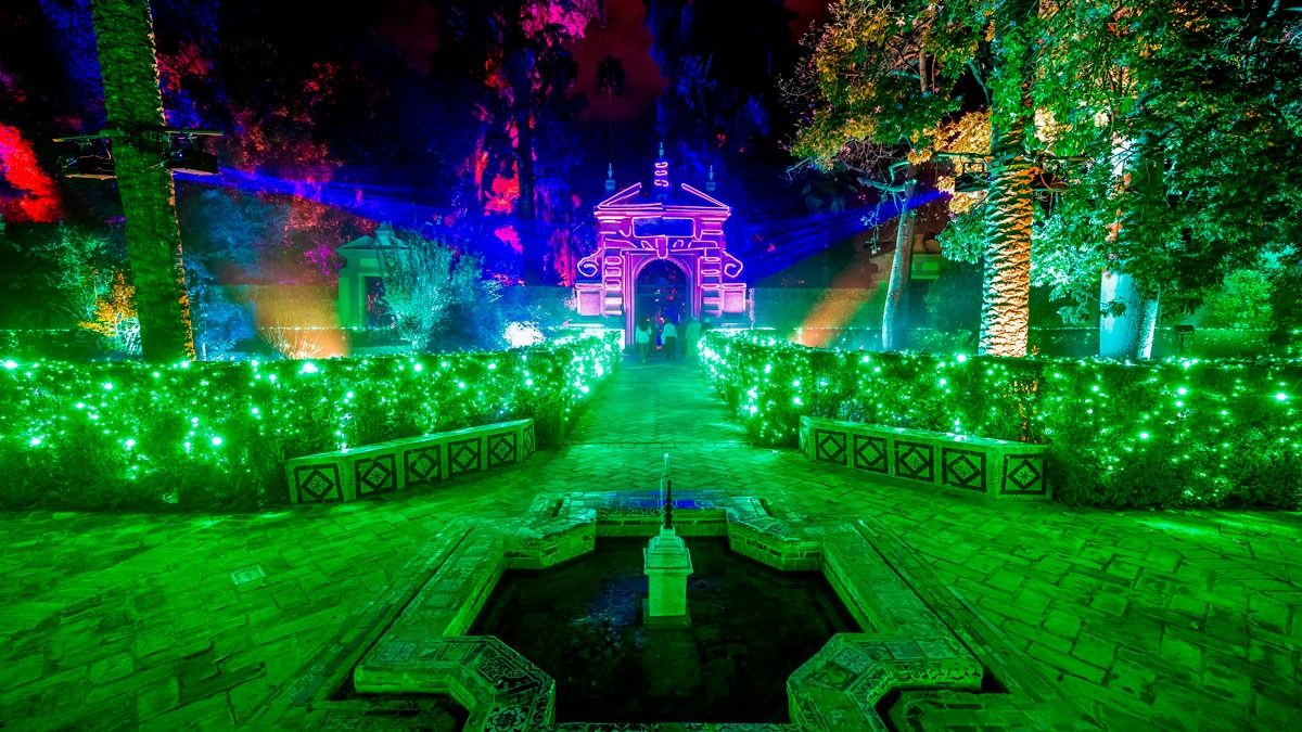 Naturaleza Encendida en el Alcázar.