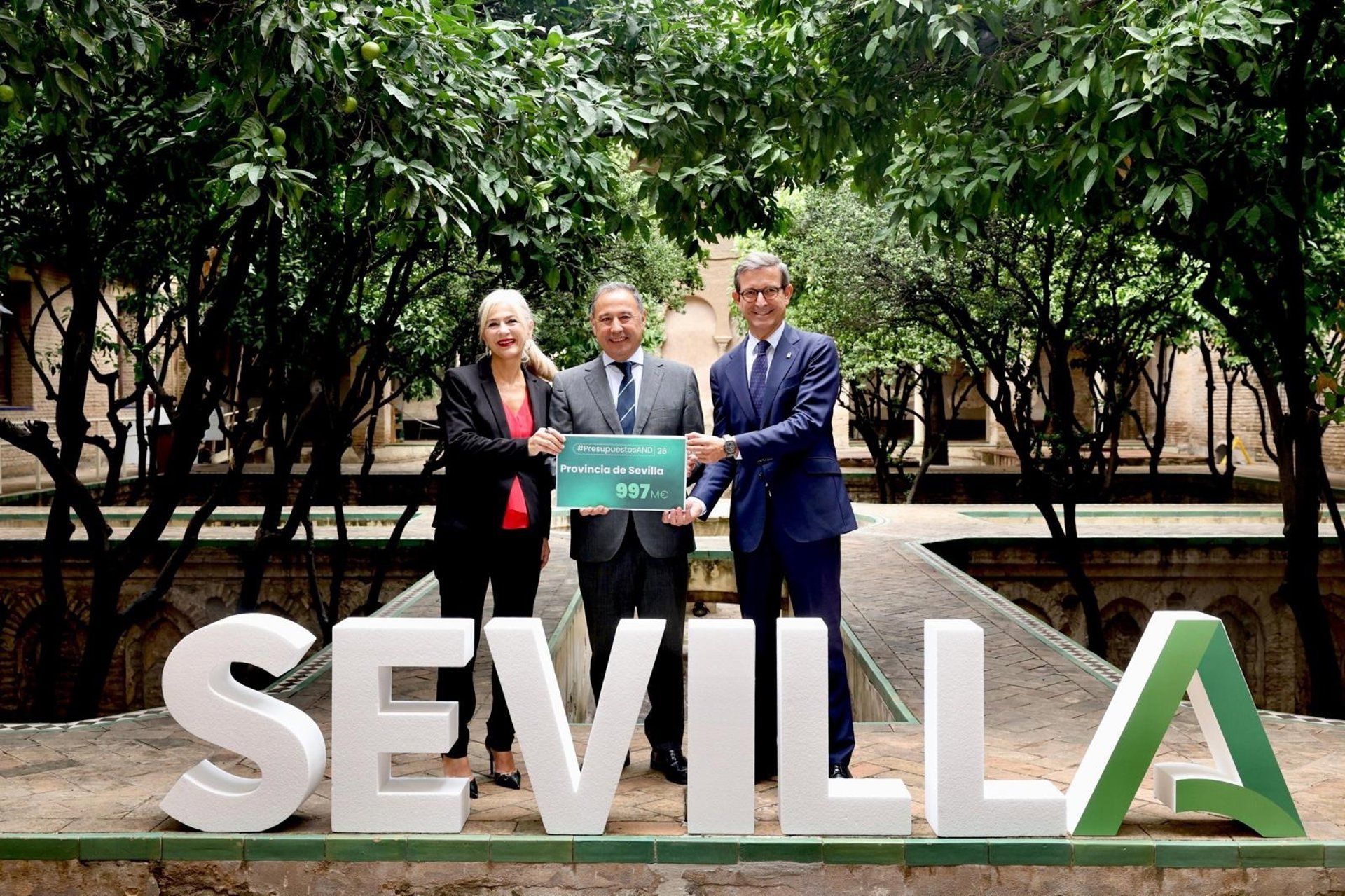 Presentación del presupuesto en Sevilla. Presentación del presupuesto en Sevilla.
