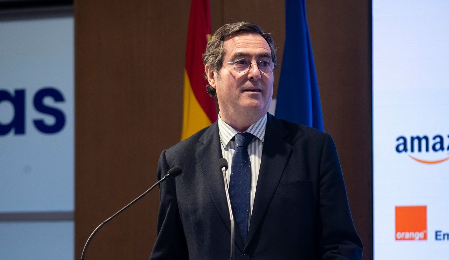 Antonio Garamendi, presidente de la CEOE.