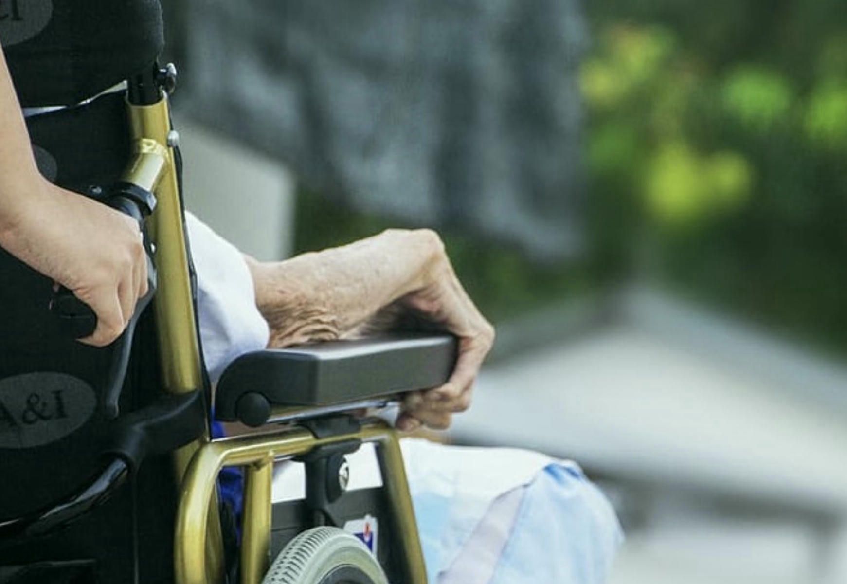 Una imagen de ayuda a domicilio.