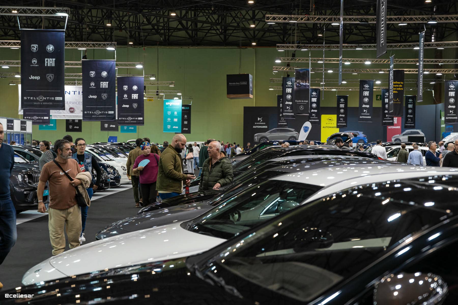 El pasado Salón del Motor de Sevilla, en 2024.