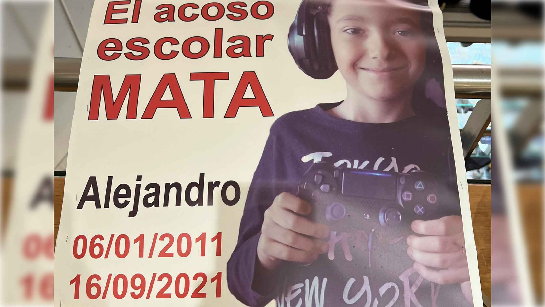 Alejandro perdió la vida con diez años en septiembre de 2021.