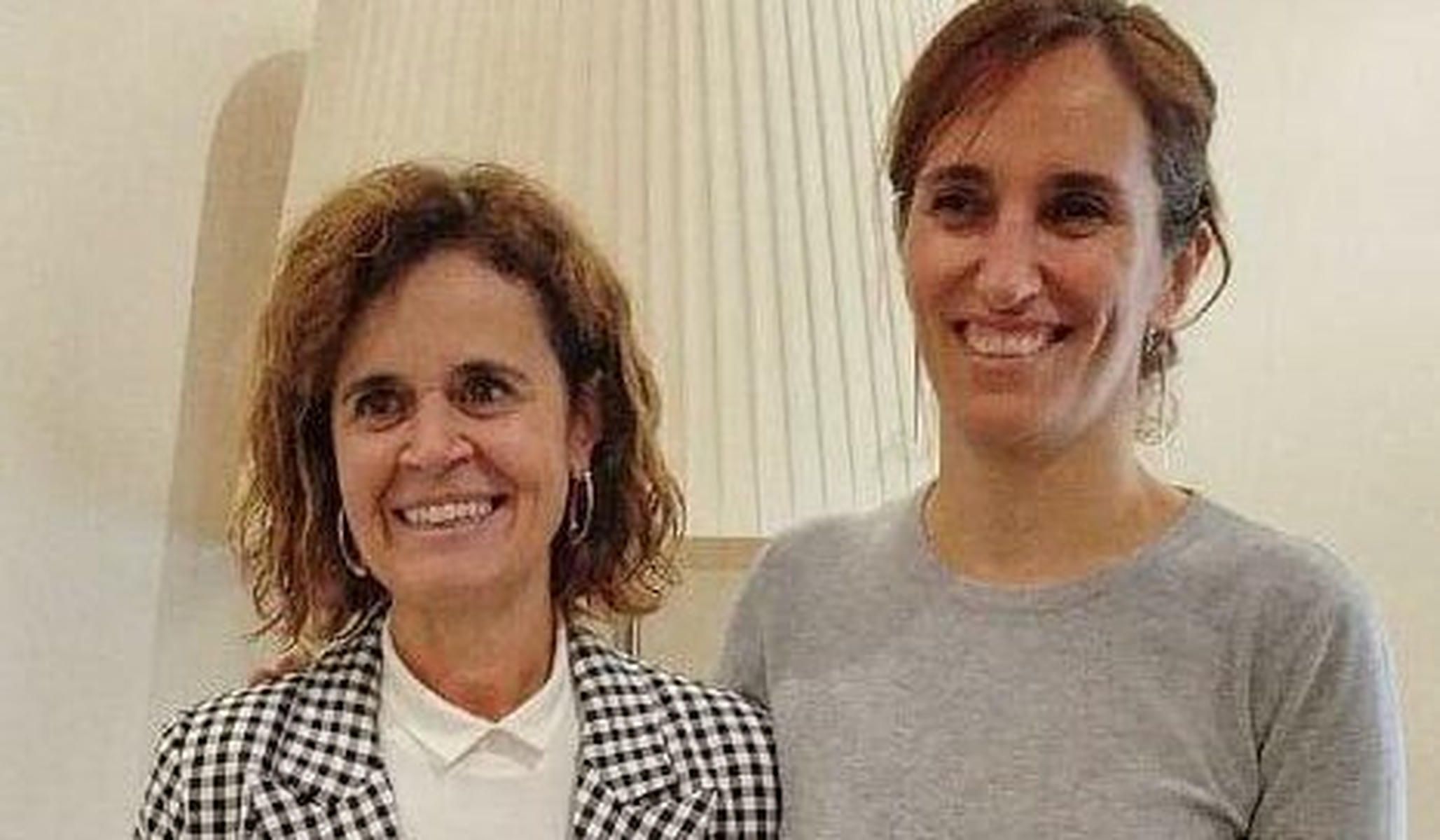 Esperanza Gómez y Mónica García.