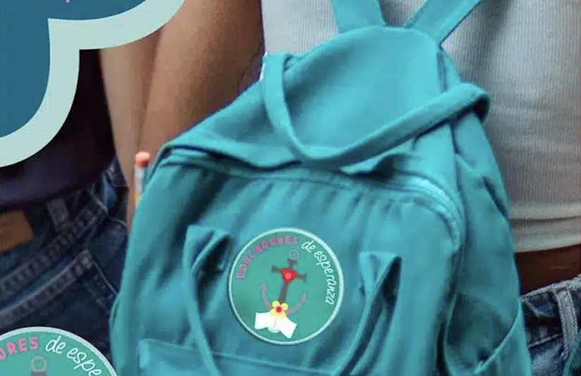 Cartel dedicado a las jornadas de educación. 