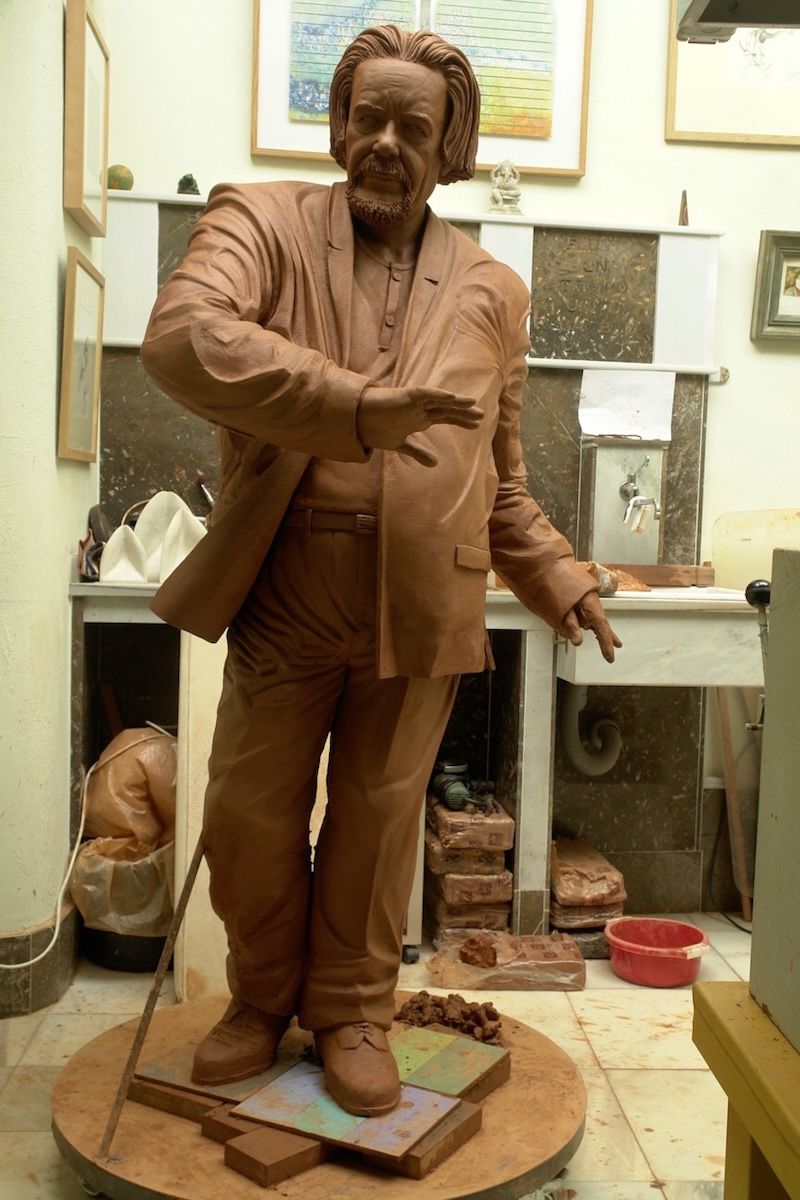 3 Original en barro, vista frontal 