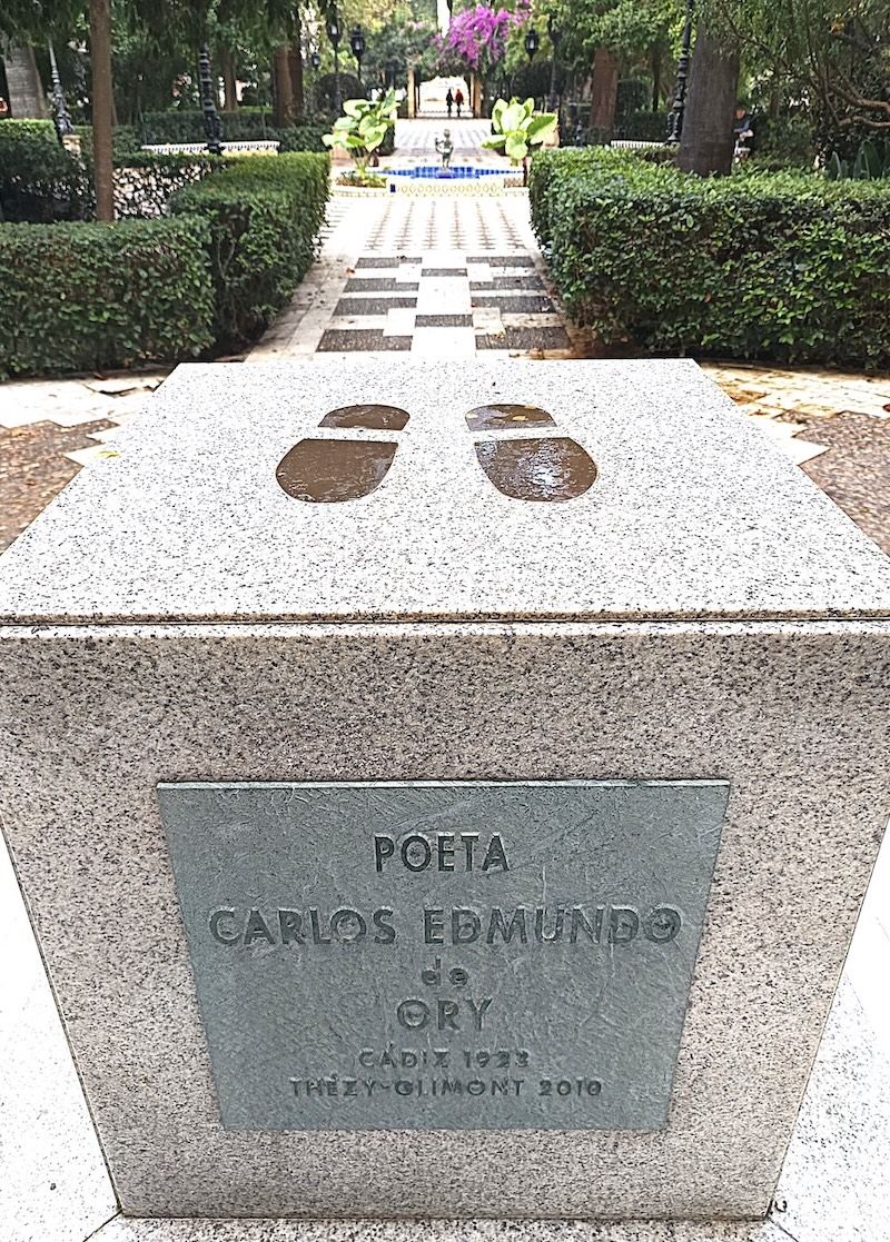 6 Parte superior del pedestal, huellas