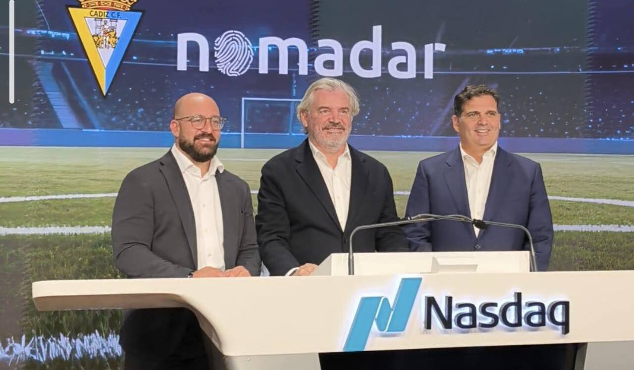 Beardo, con Vizcaíno y Contreras, en Nueva York, este viernes.