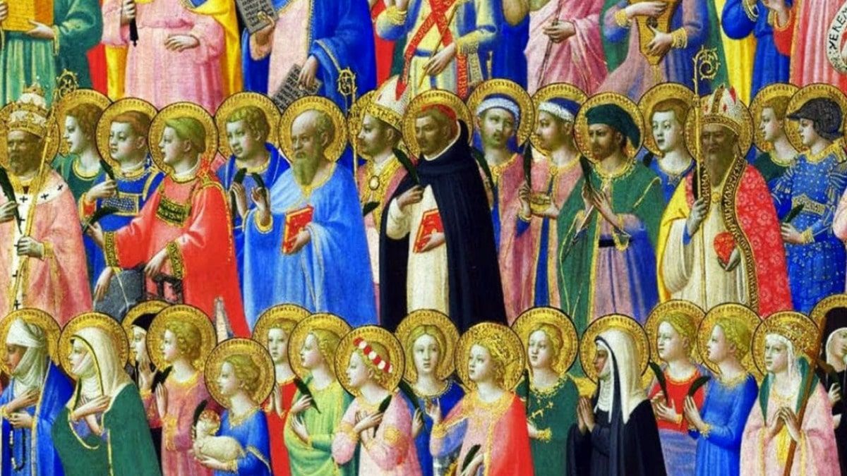 Festividad de Todos los Santos. 