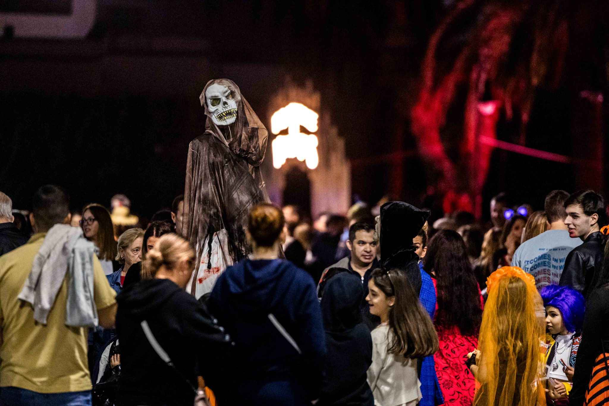 Noche de Halloween en San Fernando.