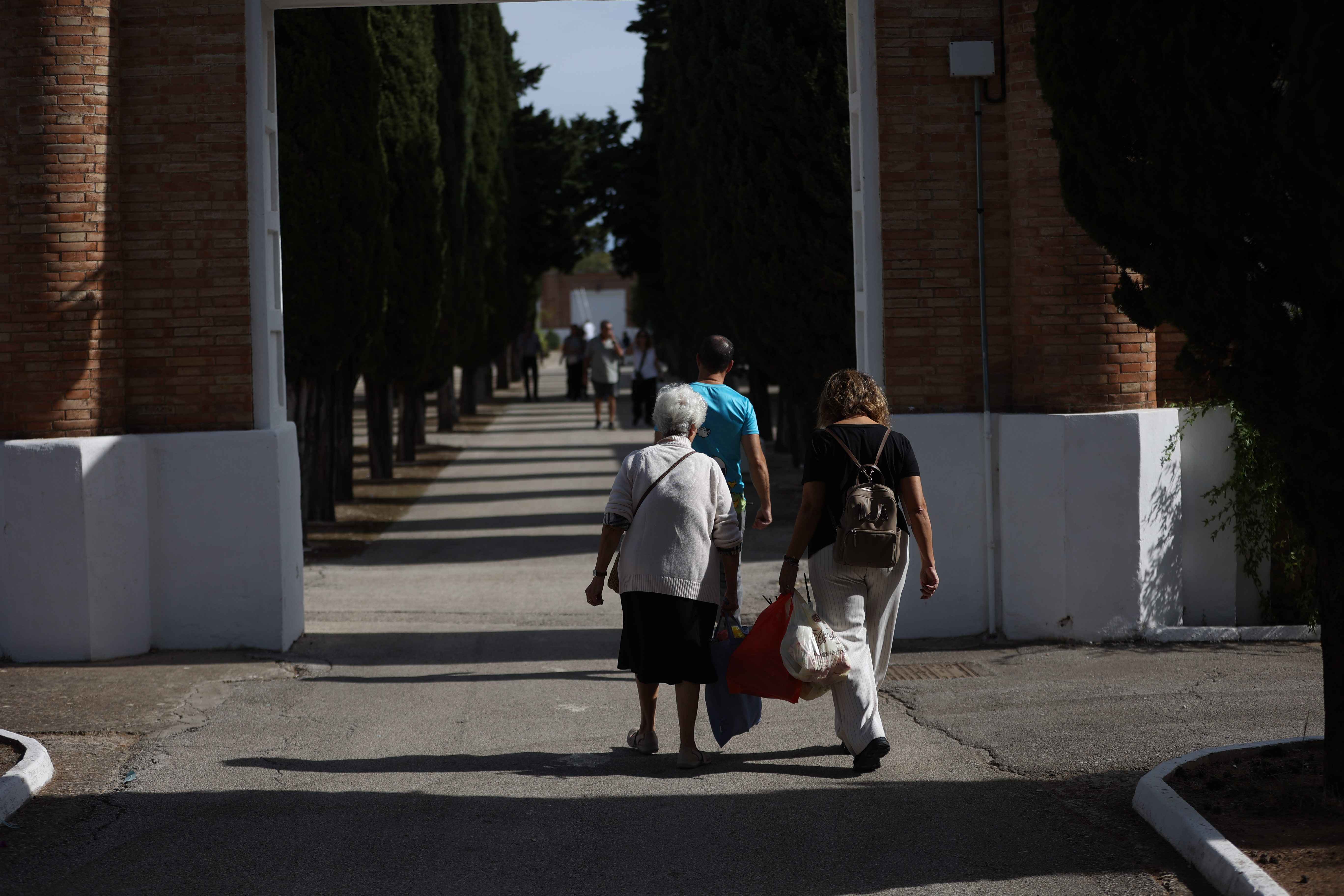 Entrada al cementerio de Nuestra Señora de la Merced.