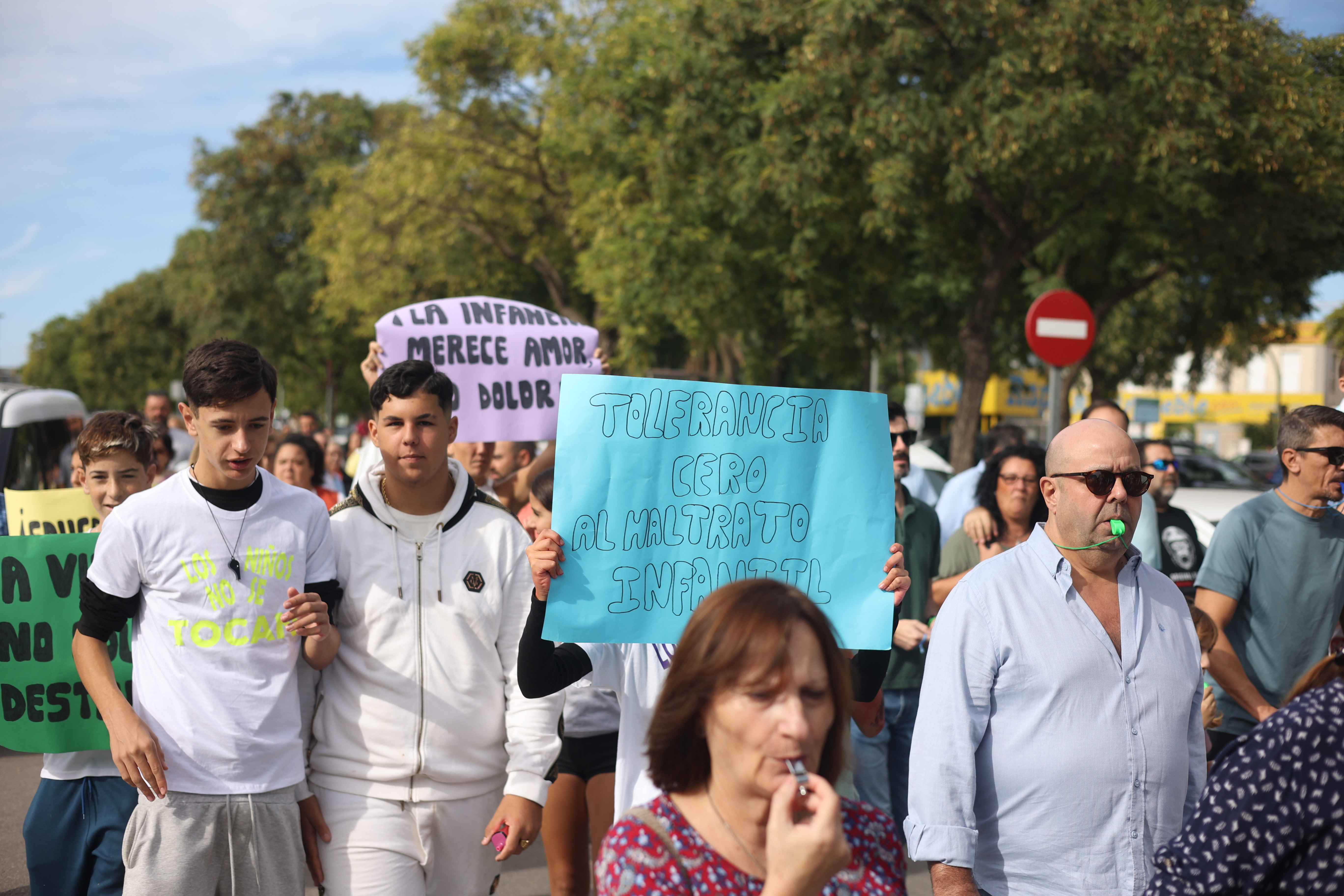 Tolerancia cero al maltrato infantil.