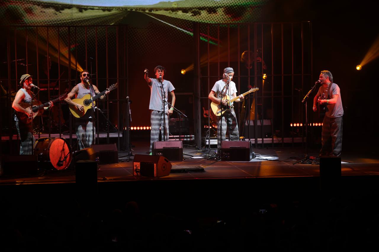 Otro momento del concierto.