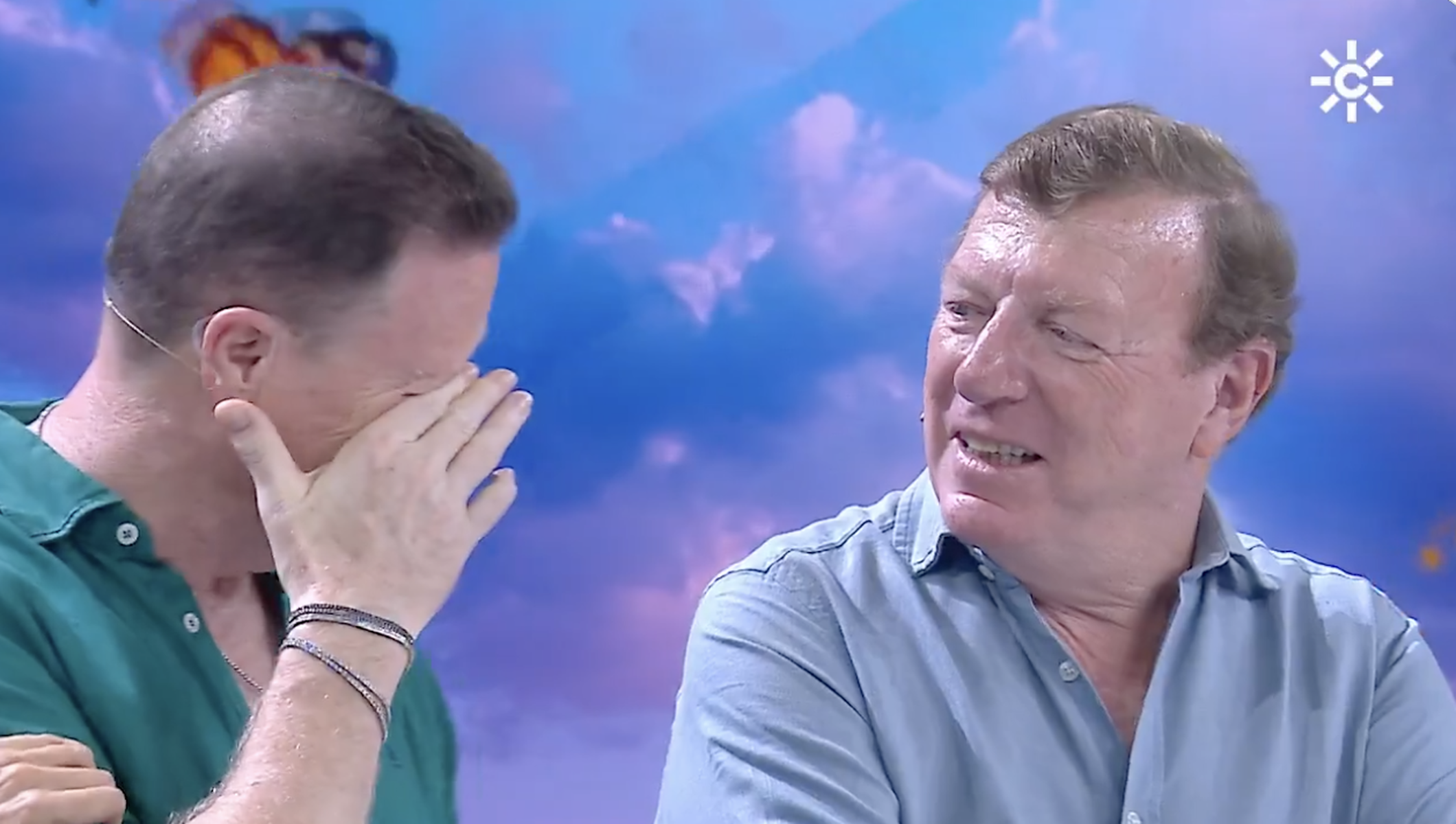 Jorge Cadaval, muy emocionado, tras la confesión de Manu Sánchez. Jorge Cadaval, muy emocionado, tras la confesión de Manu Sánchez.