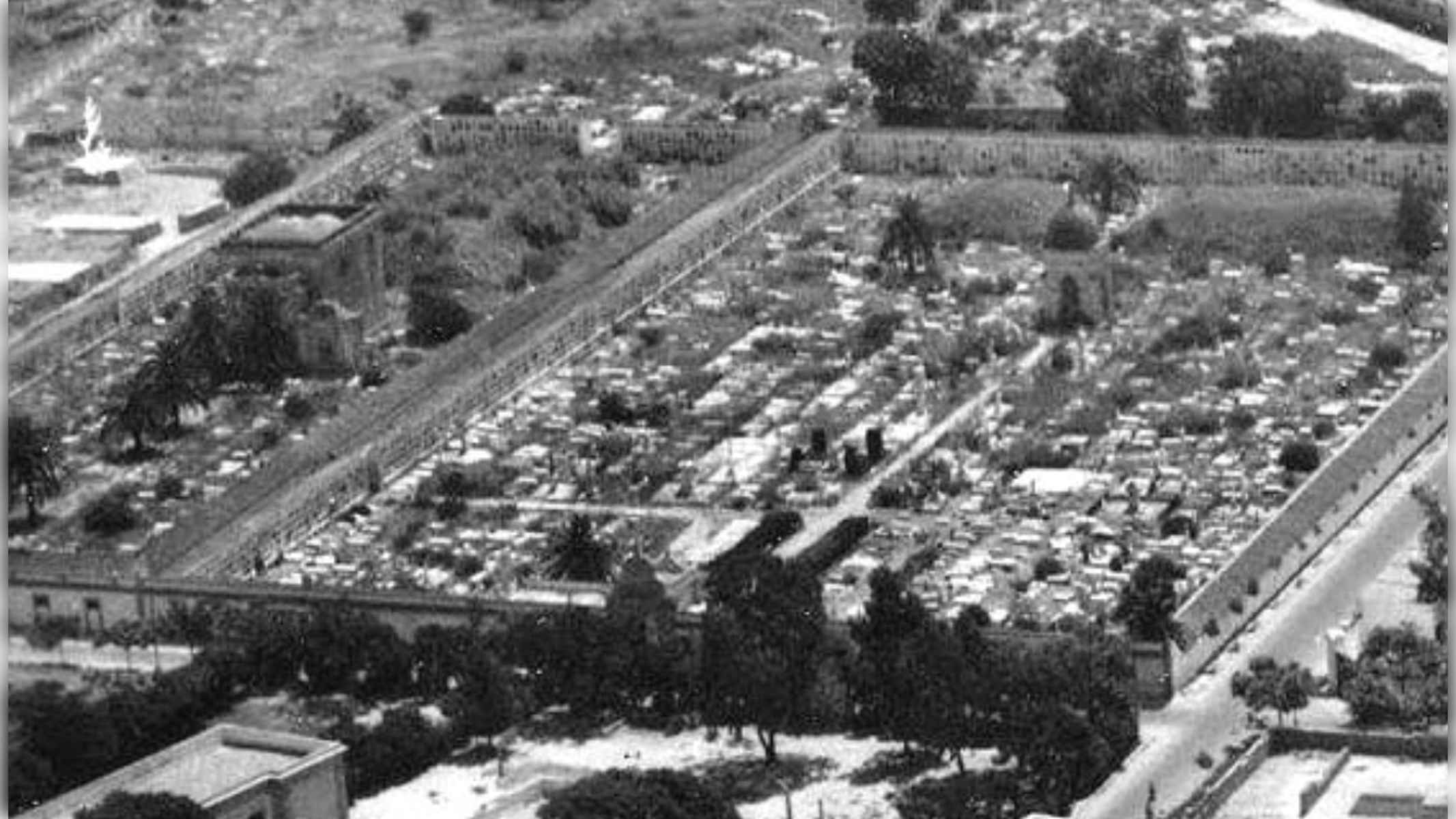 Una imagen del antiguo cementerio de Santo Domingo.