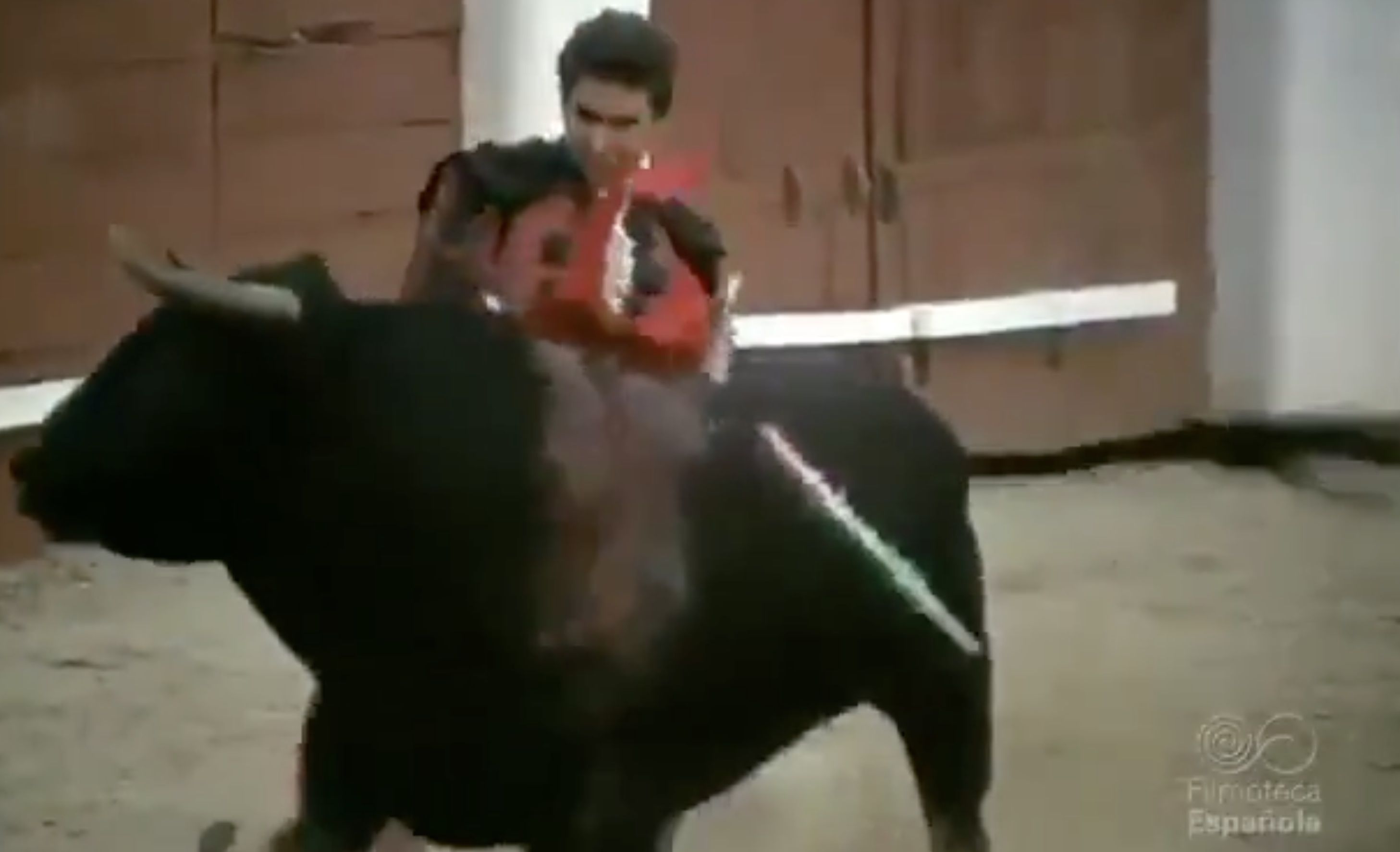Rafael de Paula, en una corrida de toros.