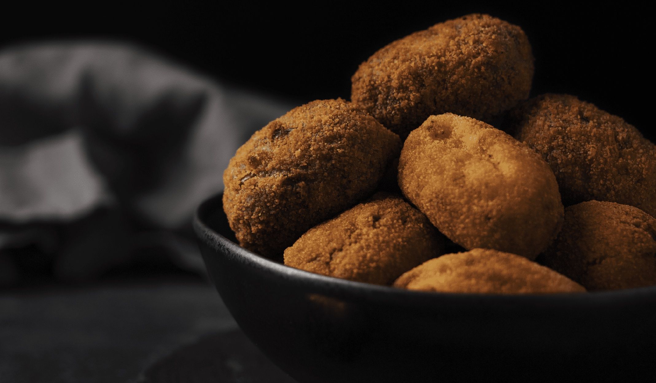 Una imagen de croquetas que participan en la segunda ruta de Croqueteando en Jerez.