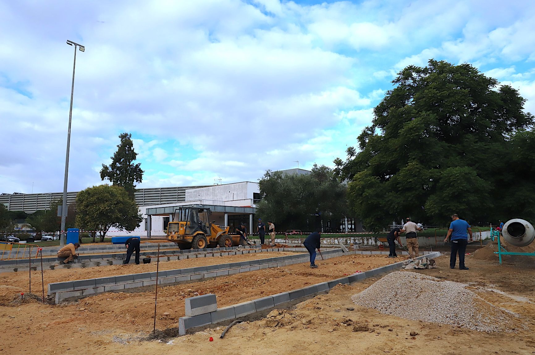 El Complejo Deportivo Chapín tendrá cuatro pistas de petanca.