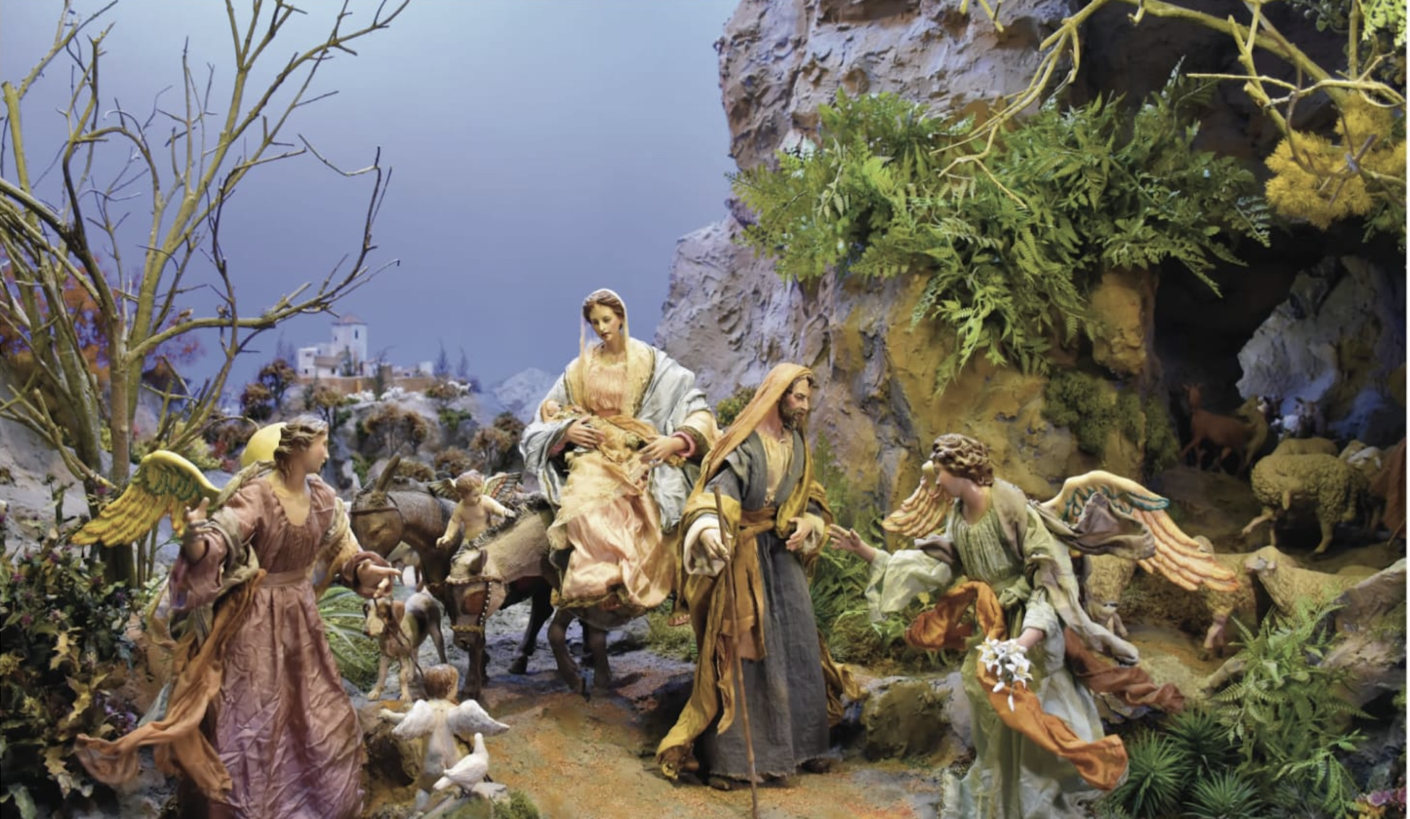 Cartel de la campaña 2025 con una imagen de un nacimiento de Esteban Benítez y fotografía de José María Lozano.