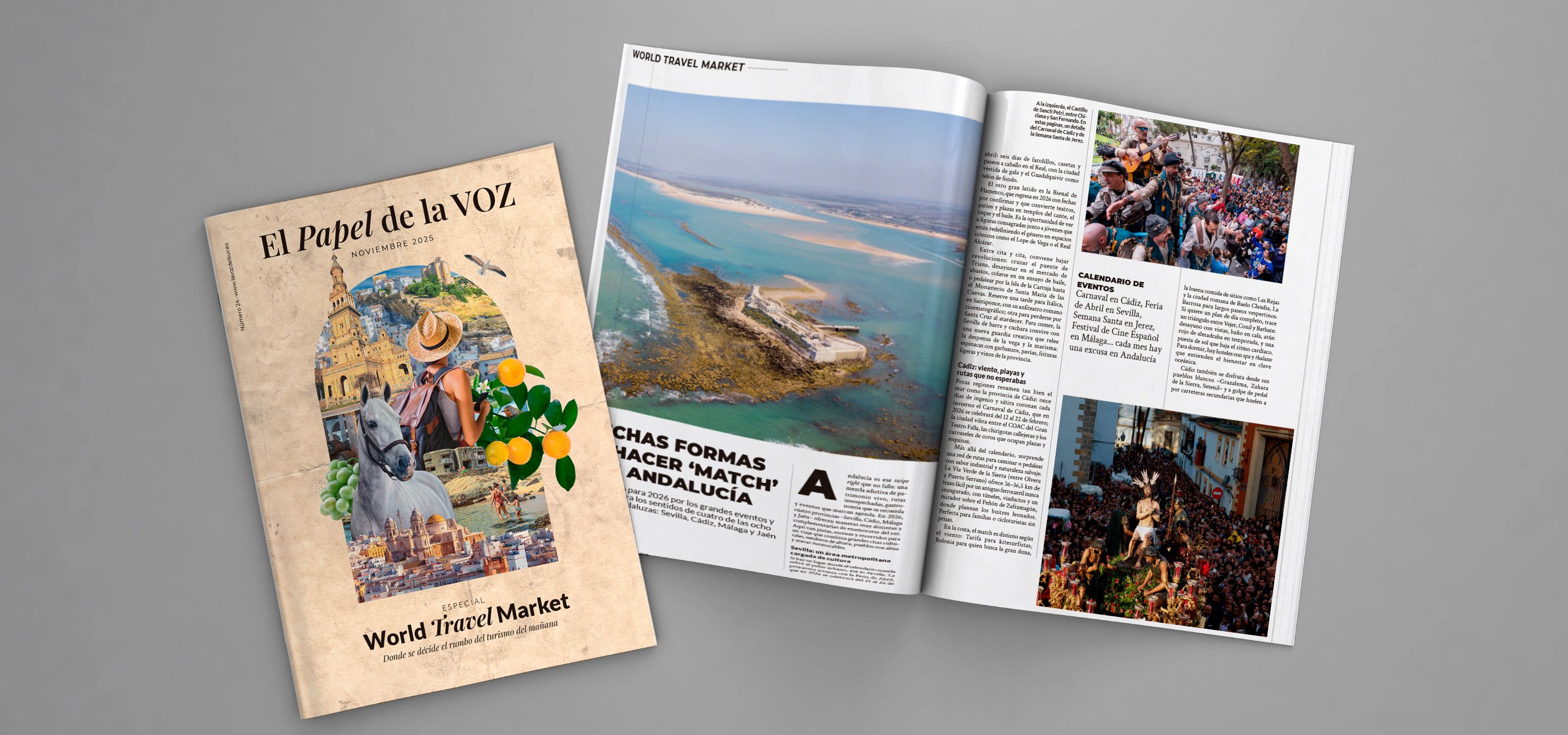 La revista de El Papel de La Voz, edición especial WTM.