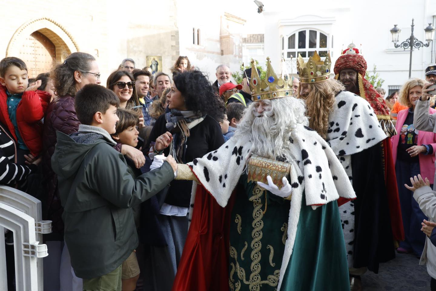 Reyes Magos en Rota el año pasado. 