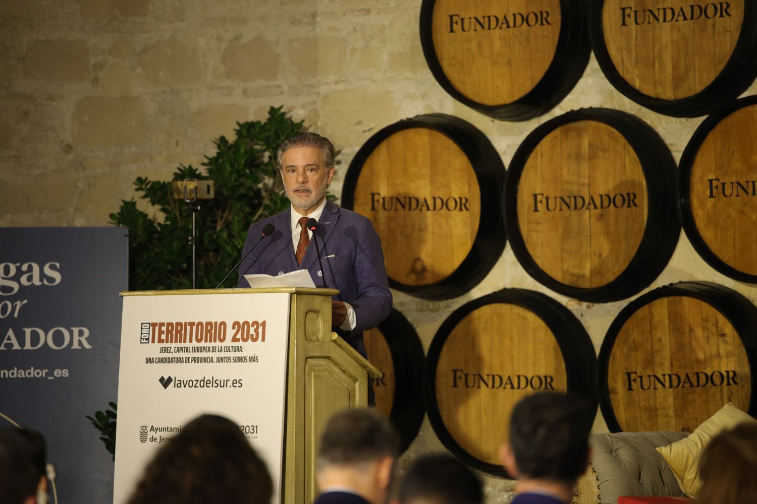 Ramiro Villapadierna, coordinador de la candidatura de Jerez a la Capital Europea de la Cultura 2031.