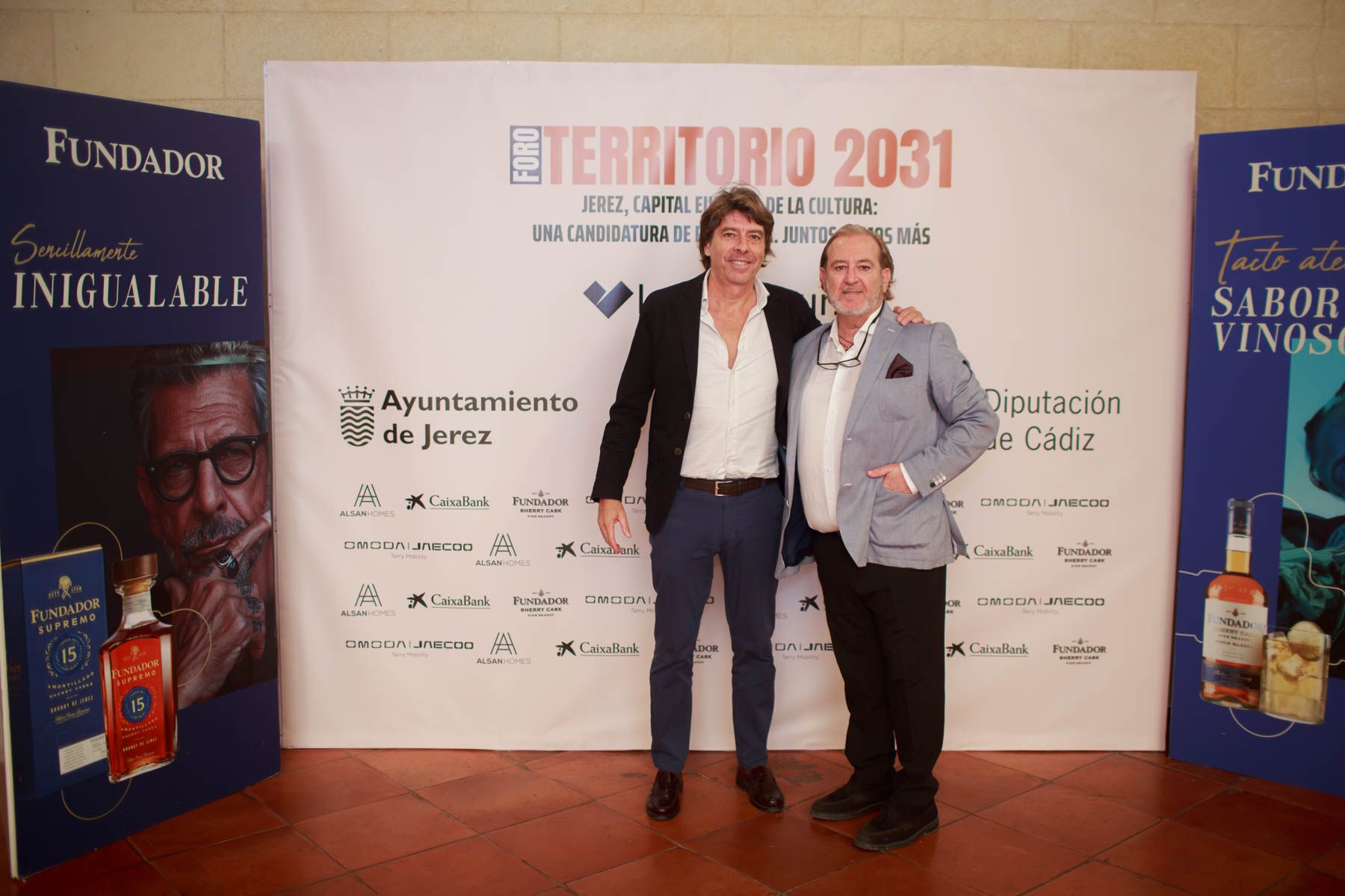 David Herrera, gerente de Terry Mobility y Carlos Vega, director comercial de lavozdelsur.es.