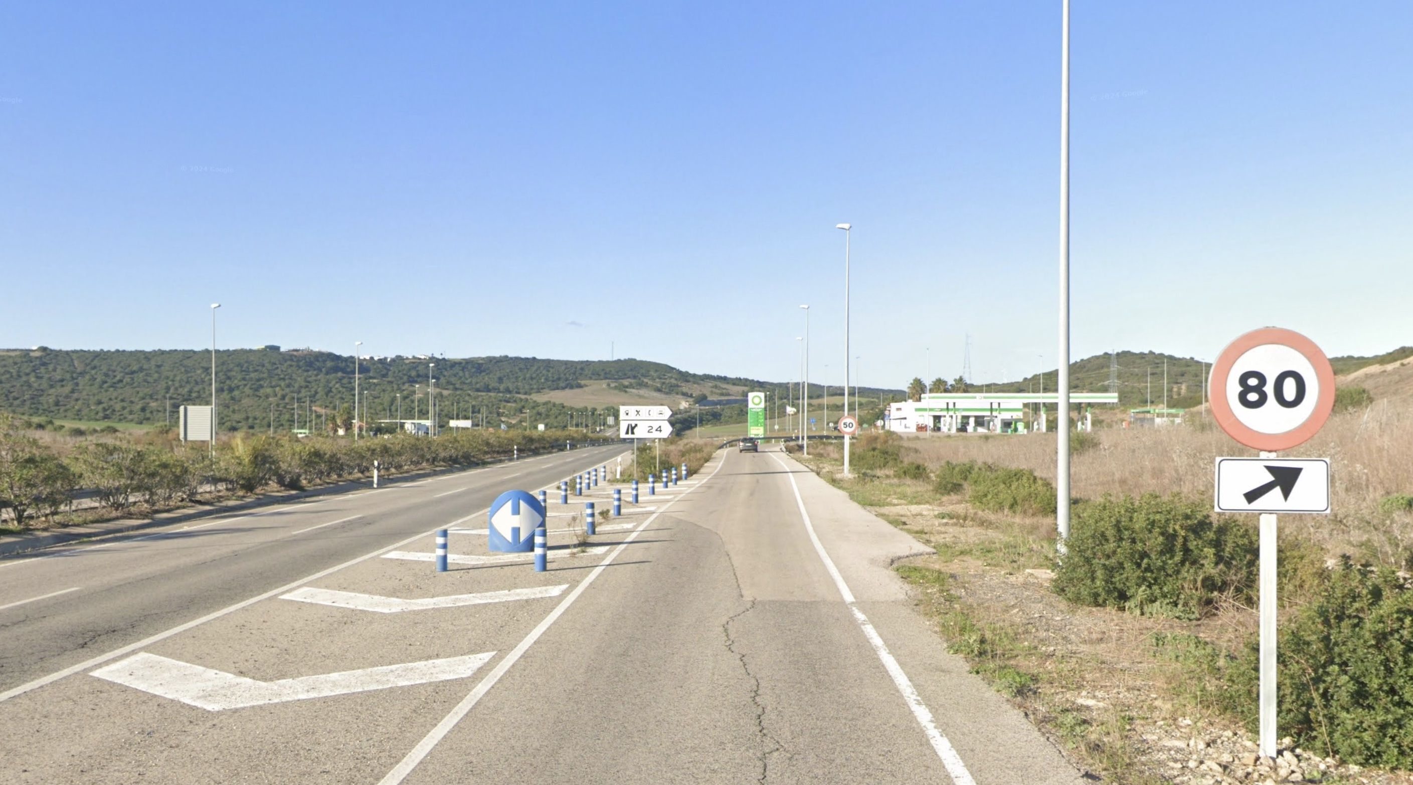 Un tramo de la A 48.