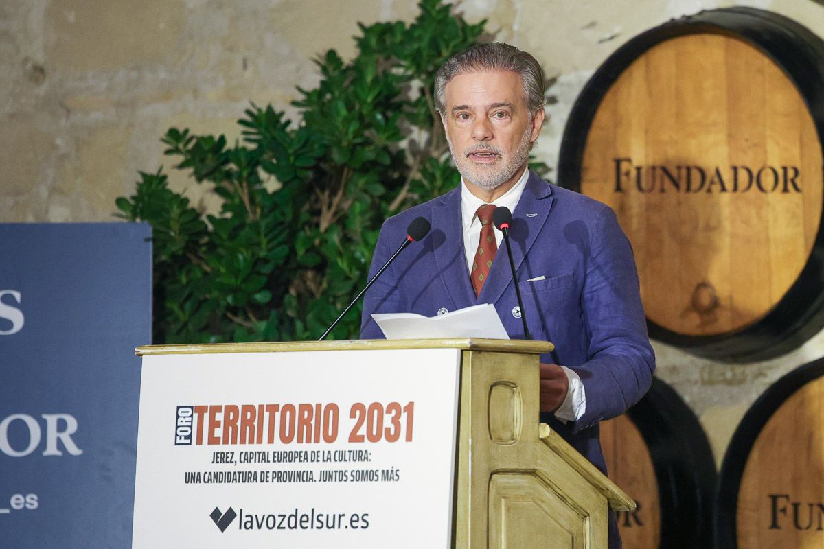 Ramiro Villapadierna, coordinador de la candidatura de Jerez para la Capital Europea de la Cultura 2031.