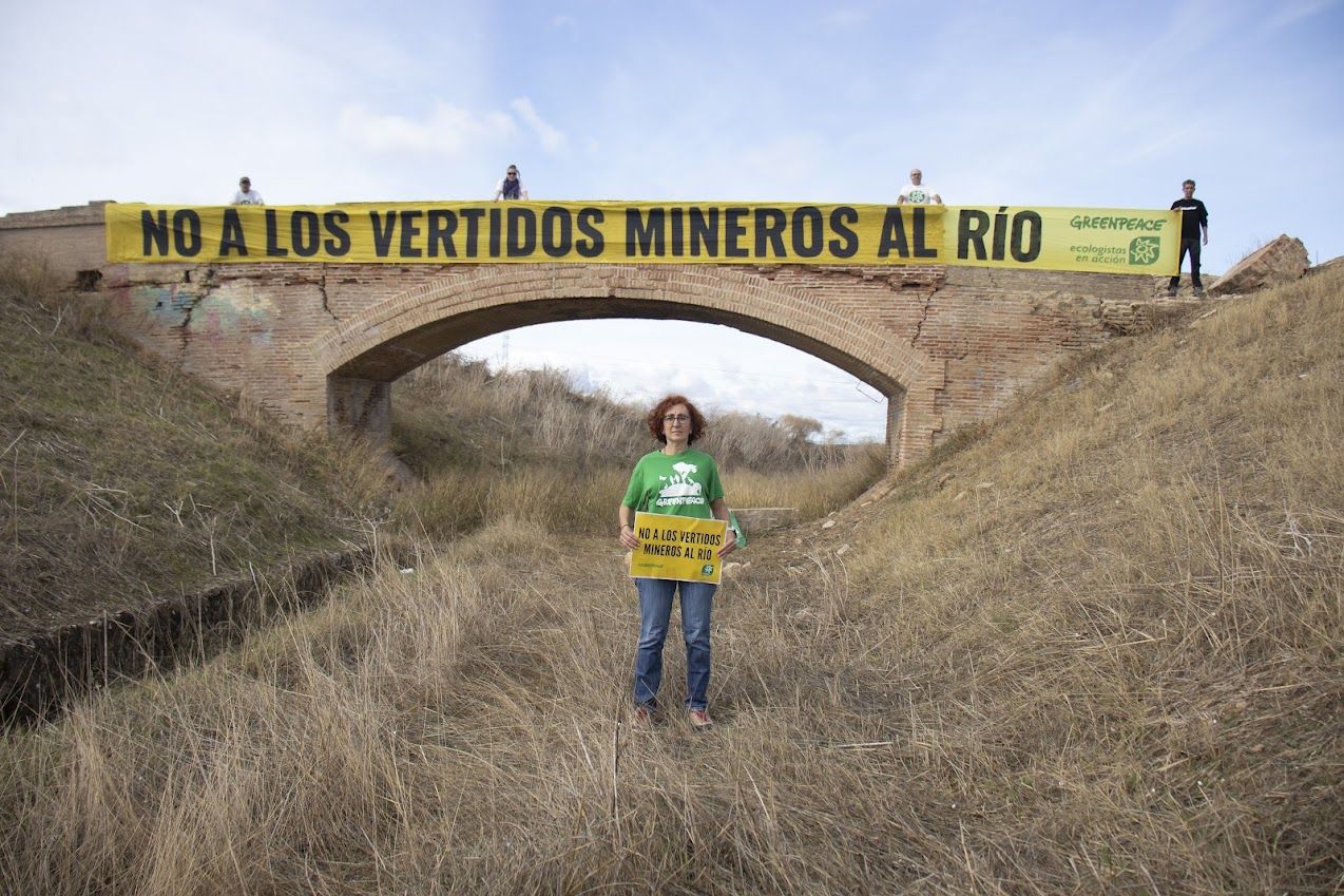 Acción sobre el Puente del Judío, en Valencina. Acción sobre el Puente del Judío, en Valencina.