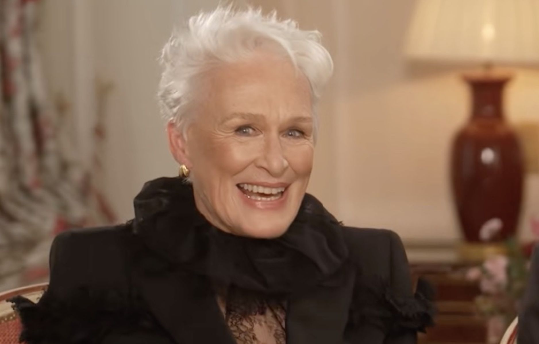 Glenn Close, en el video viral de Fotogramas.