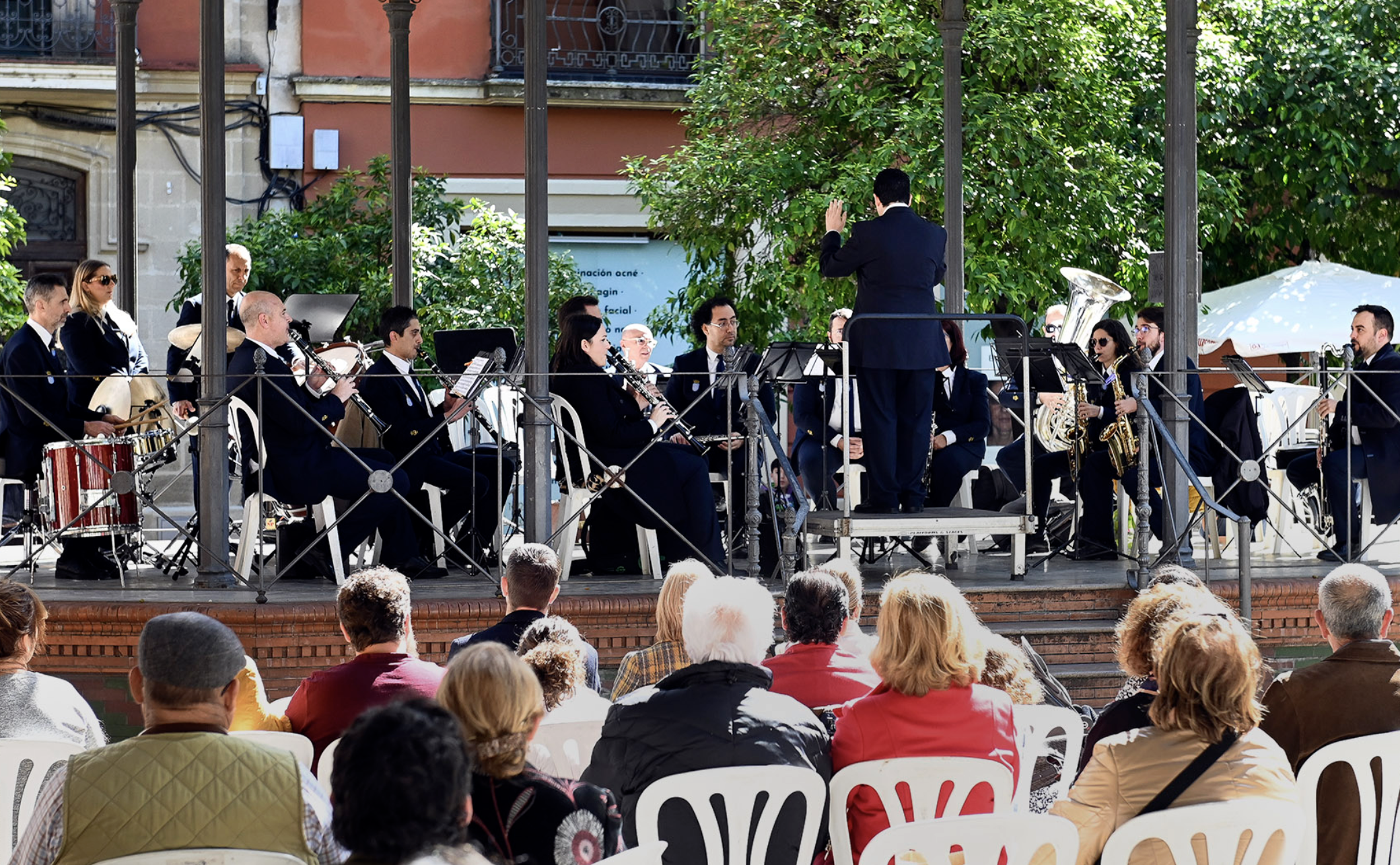 La Banda Municipal en un recital reciente. La Banda Municipal en un recital reciente.
