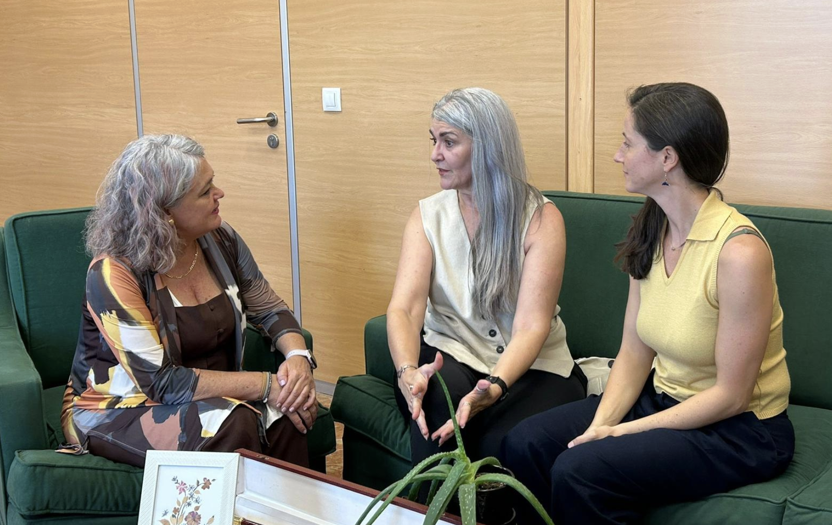 Encuentro entre la Subdelegada del Gobierno Blanca Flores y AFRA Mujeres