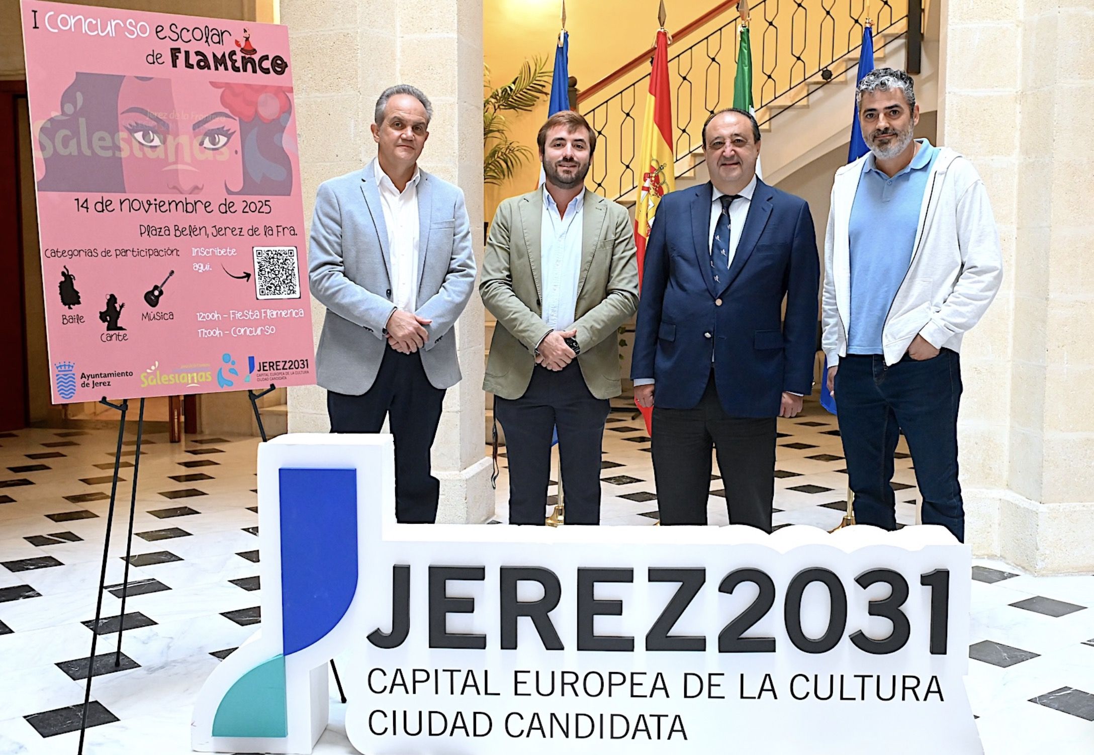 El Colegio San Juan Bosco convoca el primer Concurso Escolar de Flamenco en Jerez.