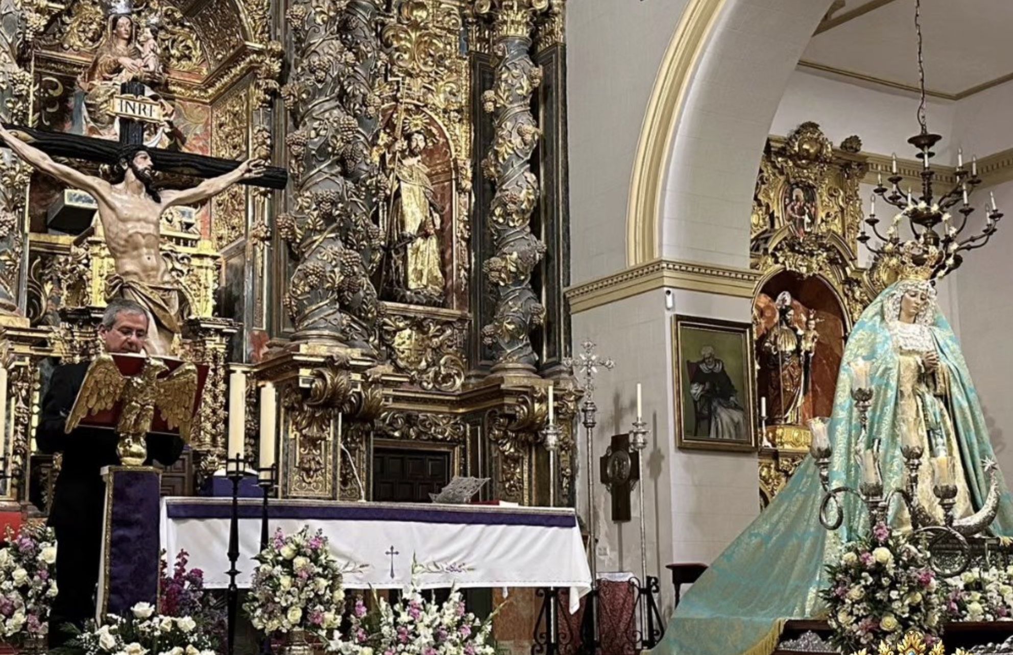 Una imagen de la cofradía. Una imagen de la cofradía.