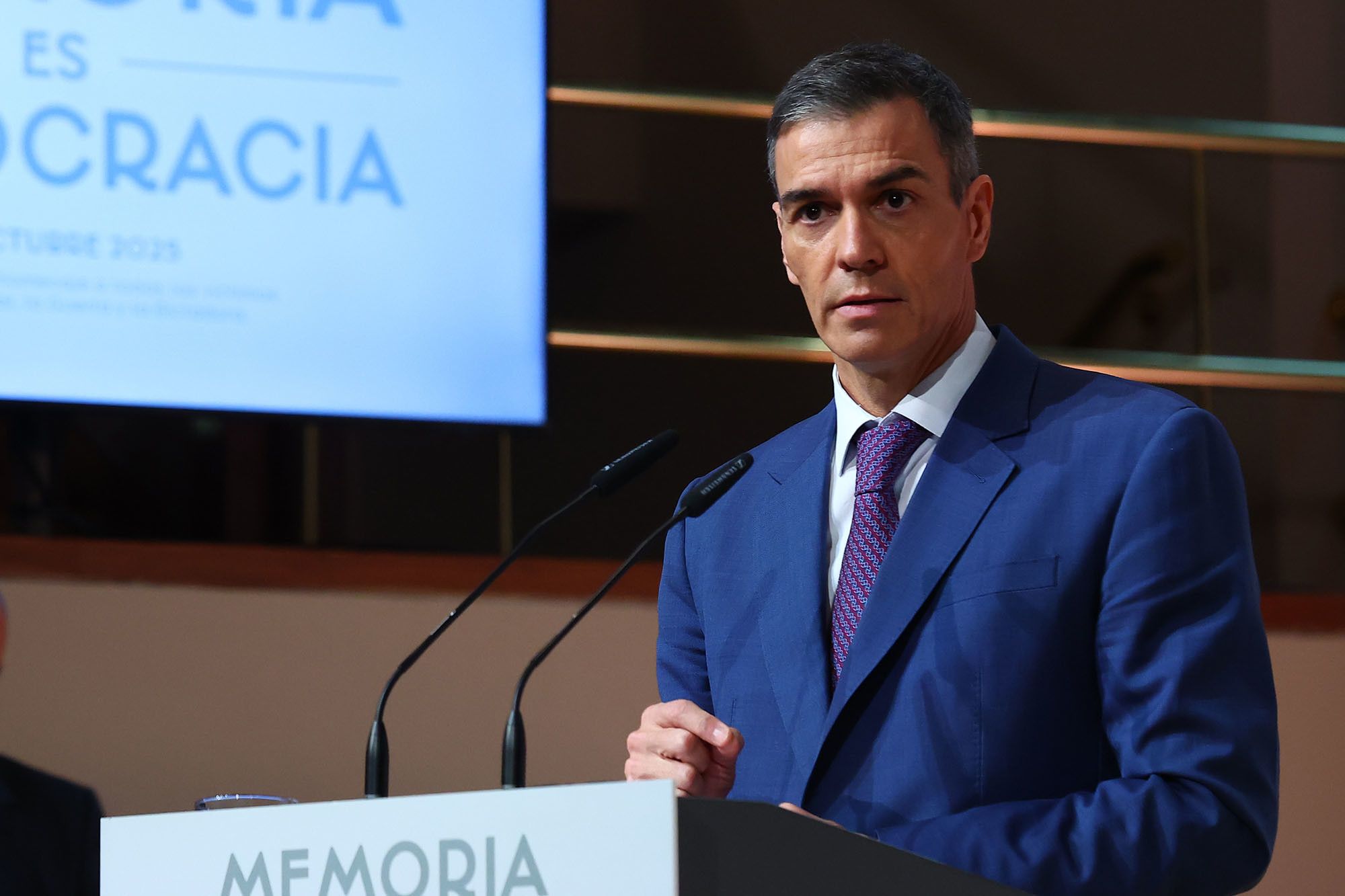 El presidente del Gobierno, Pedro Sánchez.