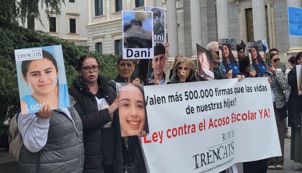 Otra imagen de la manifetación.