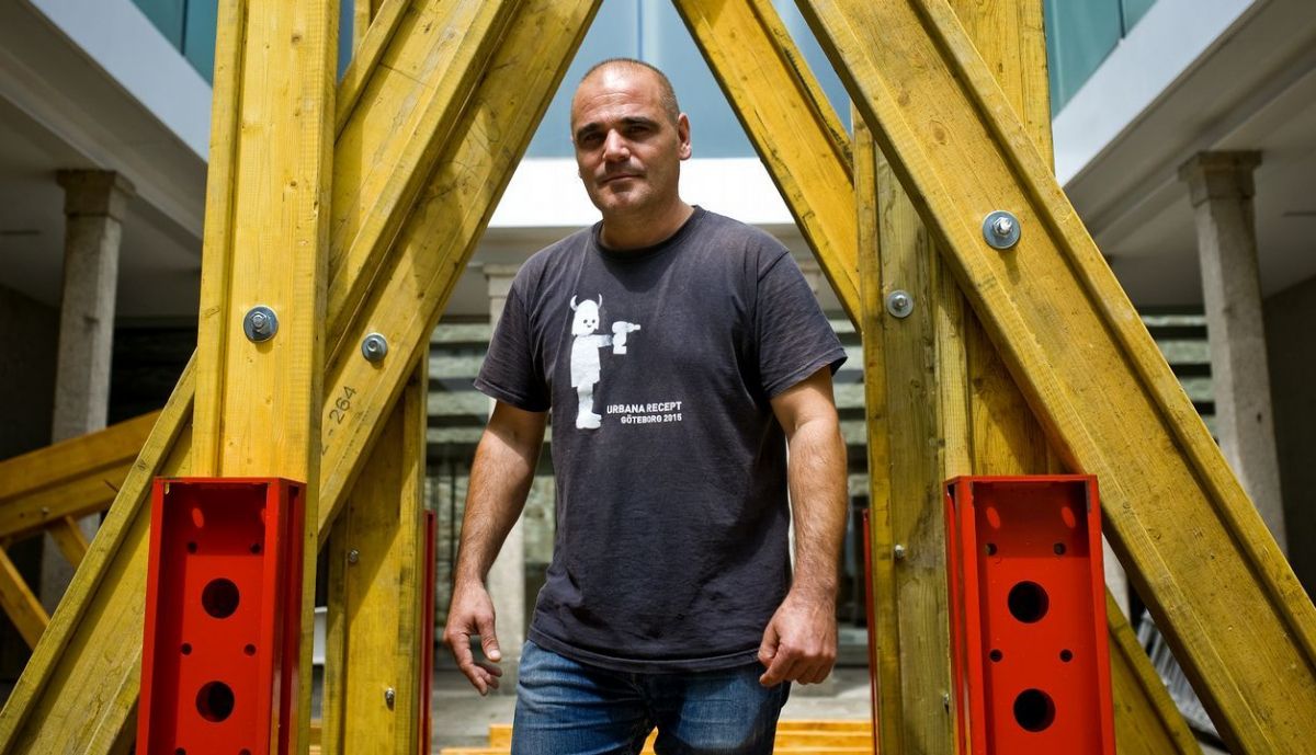 Santiago Cirugeda, arquitecto.