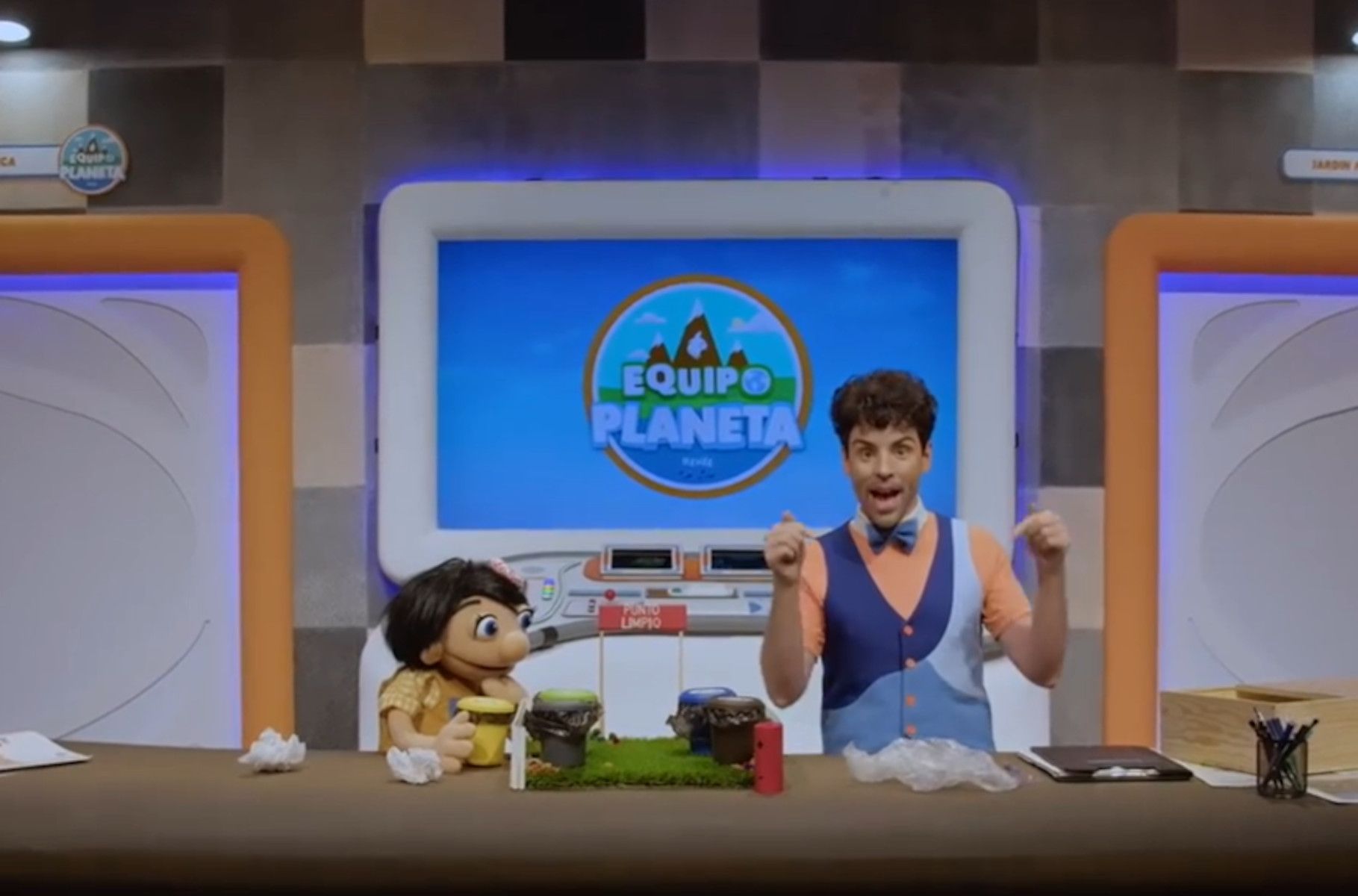 Un momento del programa infantil 'Equipo Planeta'. Un momento del programa infantil 'Equipo Planeta'.