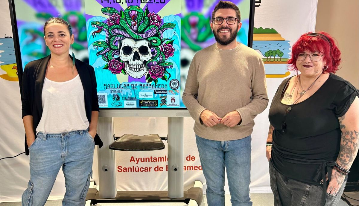 Presentación del Festival de la tinta en Sanlúcar.