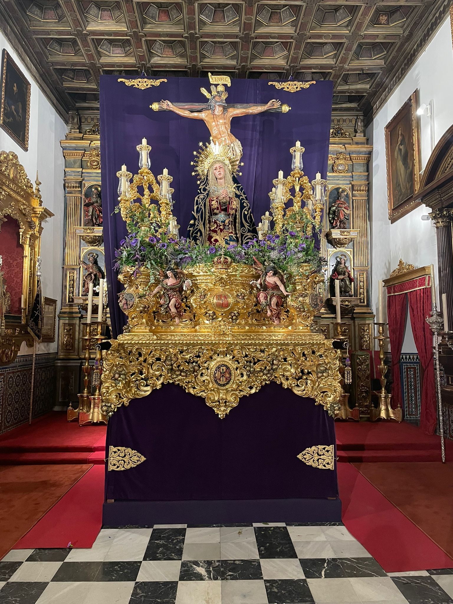 El paso completo tal y como saldrá este vienes y el sábado.