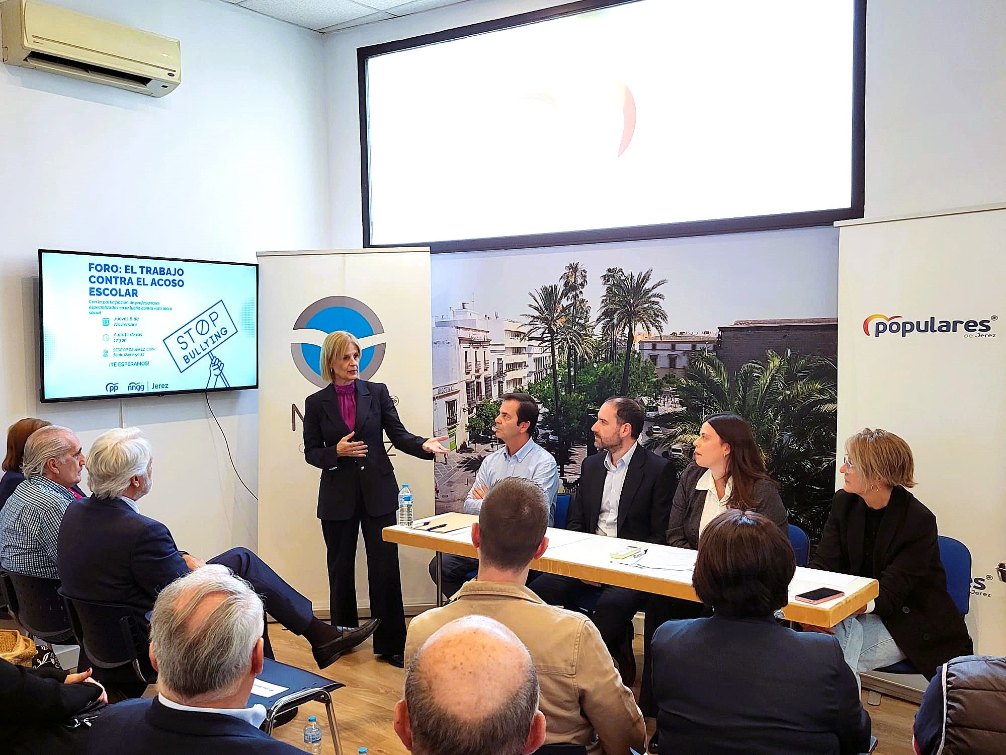 Así ha sido el foro frente al acoso escolar del PP. Así ha sido el foro frente al acoso escolar del PP.