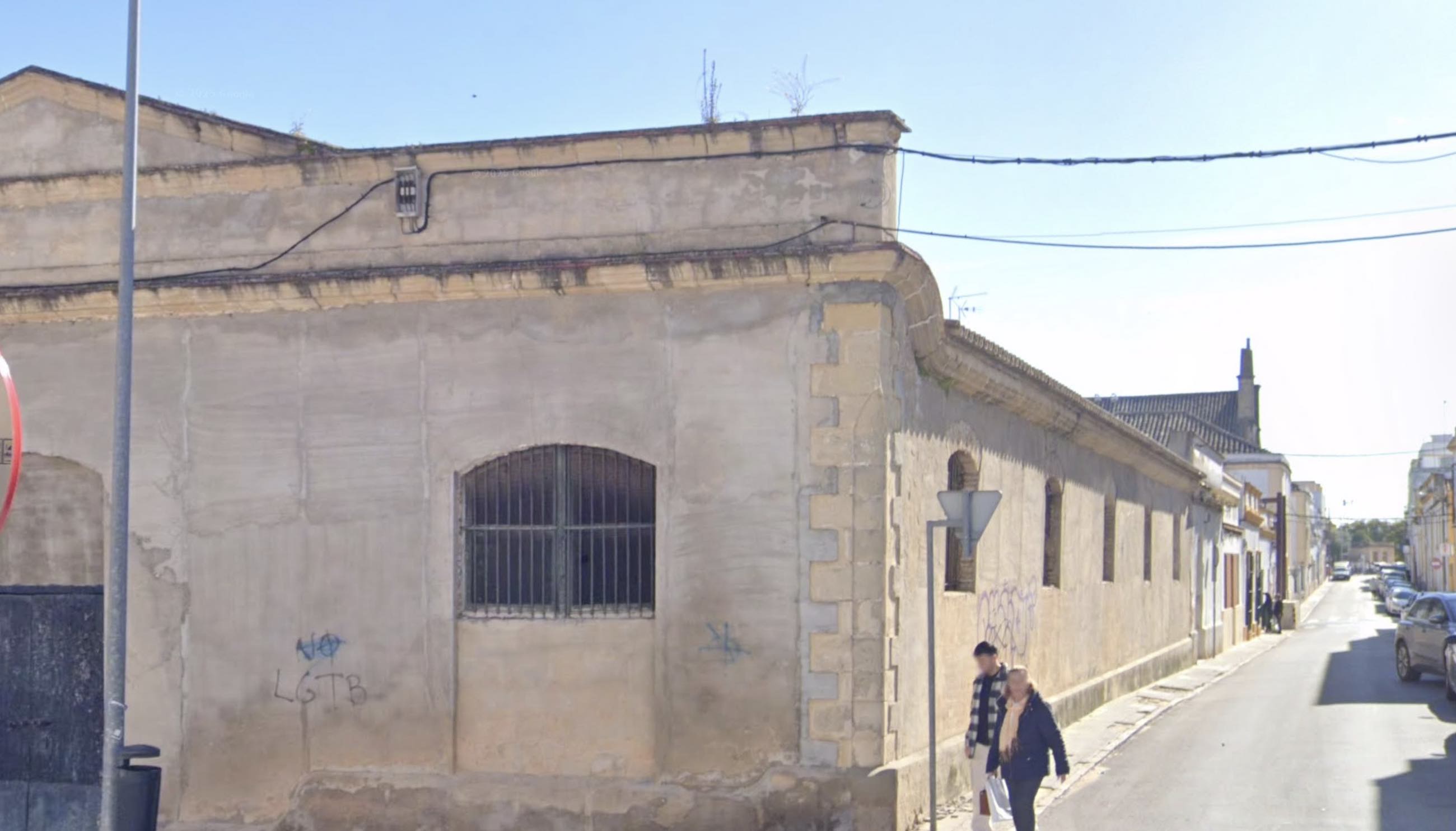 La calle Argüelles de Jerez.