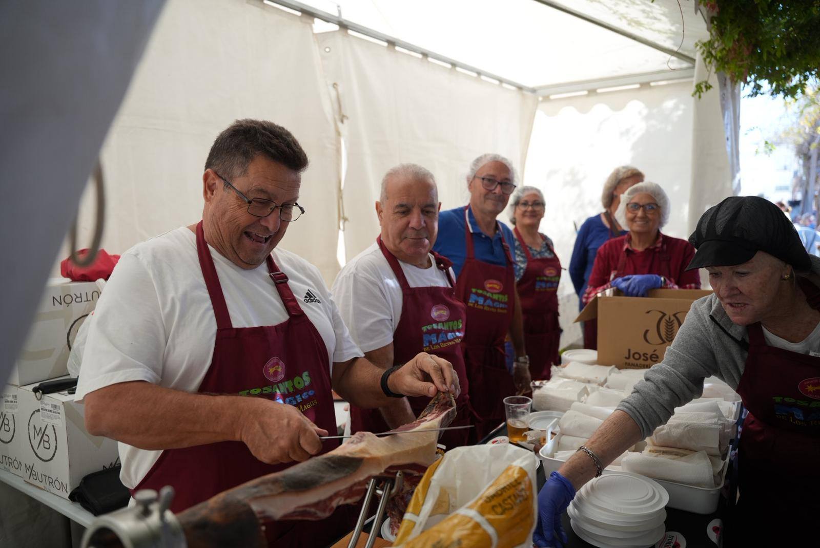 Llenazo en la Fiesta de la Butifarra de Chiclana.