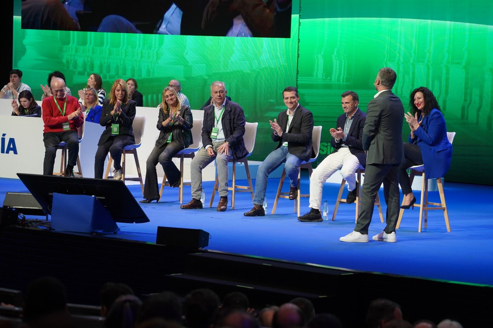 Los alcaldes de las siete capitales que tiene el PP.