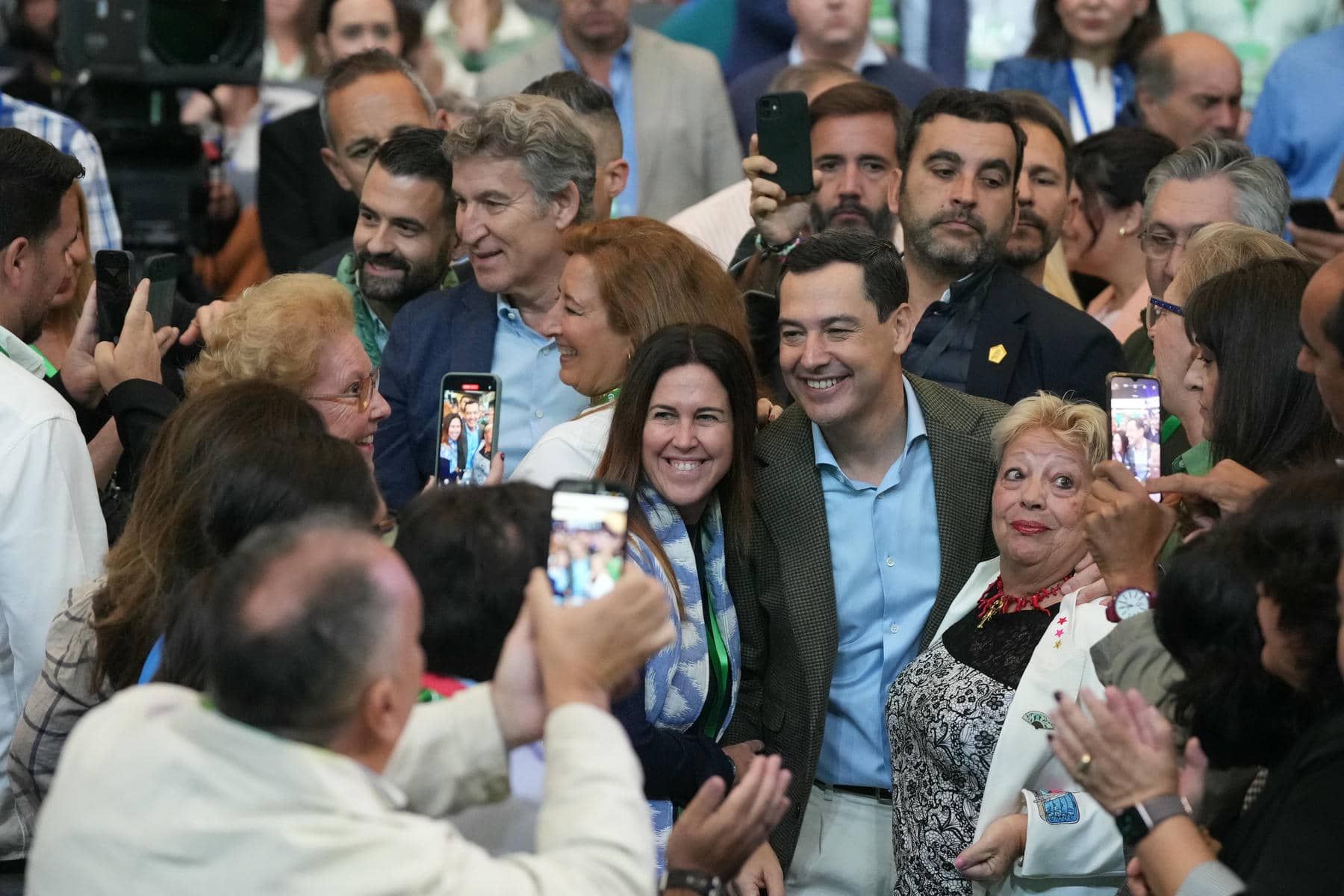 Moreno, en el congreso del PP andaluz.