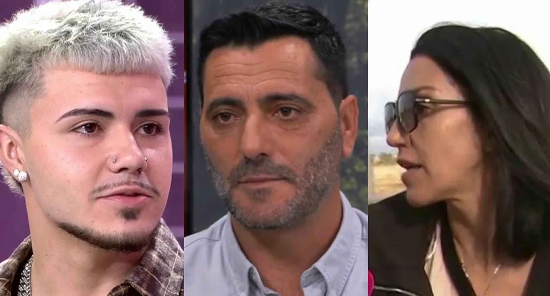 Cristian Güiza, Dani Güiza y Nuria Bermúdez.