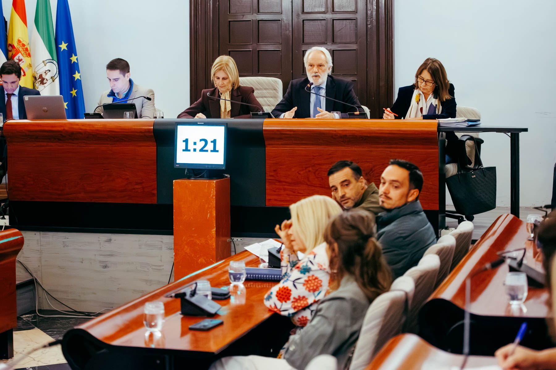 Imagen del pleno extraordinario celebrado este lunes.