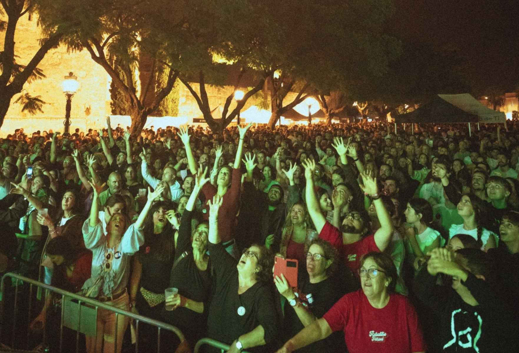 Una imagen de una pasada edición del Rabanito Festival, en la Alameda Vieja de Jerez.